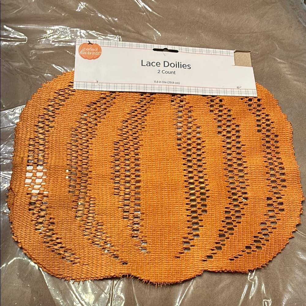 Orange Pumpkin 🥳HP🥳 Decor Accent with Intricate Cutout Design - Picture 1 of 2